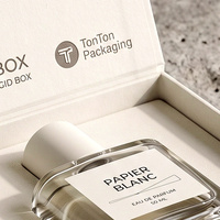 Boîte cadeau de parfum blanc premium personnalisée et boîte magnétique pour parfum avec boîte en papier pour présentation de parfum pour emballage de parfum