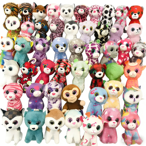 Peluches personalizados de animales mixtos (gatos y animales de la selva), peluches para máquinas de garras, peluches adorables de ojos grandes. - Product Image 4