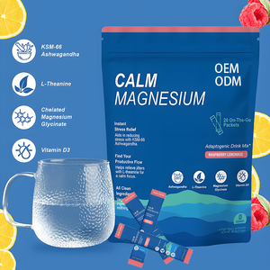 OEM Adaptogen Drink Powder Calm Formula, Mezcla de Bebida en Polvo con KSM66 Ashwagandha, Magnesio y Vitamina D3 Vegana - Product Image 5