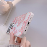 Dragon rose de rêve pour iPhone 15 16 Pro Max 14 pour Apple 13-National Trend Galvanoplastie Hard Case Compatible PC Mobile Phone