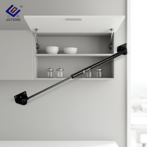 Juteng YQL Furniture <b>Hinge</b> Kitchen Cabinet Door Lift Pneumatic Support Heavy Duty Cylinder Gas <b>Spring</b> Stainless Steel 50-100 lb - Product Image 1
