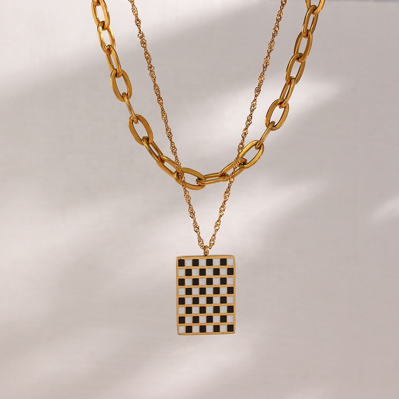 Dreamshow Minimalist Stacking Chain Necklace Fashion