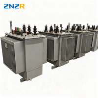 Fabrika Çıkışlı 250KVA 11 KV - 400V 0.4kV Yağlı Tip Trafo %100 Saf Bakır Yüksek Verimli Düşük Kayıplı Güç Trafosu