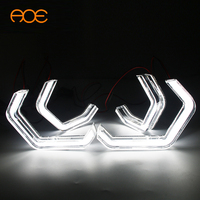 Feux de jour à LED rétrofit, anneaux lumineux en cristal pour E60/E61 Série 5, neufs