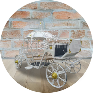 Transport de chevaux touristiques Citrouille Chariots de chevaux Mariage Cendrillon Chariot 13ft Transport de chevaux grandeur nature - Product Image 4