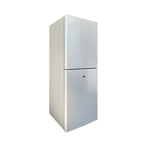 <span class=keywords><strong>Réfrigérateur</strong></span> double <span class=keywords><strong>porte</strong></span> en acier inoxydable DC 12V BCD-108, congélateur supérieur et <span class=keywords><strong>réfrigérateur</strong></span> inférieur, double usage électrique/solaire pour camping-car et hôtel - Product Image 3