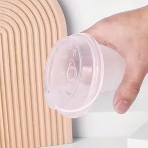 Excellent Quality New Arrival Factory Price 90/98mm Diameter Eco-Friendly Plastic PP Leakproof Conjoined Cup Lid for Boba <b>Milk</b> - Product Image 4