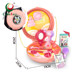 Sac à dos à pneu pour filles, robe de beauté, <span class=keywords><strong>jeu</strong></span> de <span class=keywords><strong>maquillage</strong></span>, jouet, ensemble de <span class=keywords><strong>jeu</strong></span> - Product Image 1
