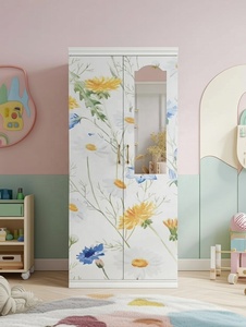 <span class=keywords><strong>Armadio</strong></span> per Bambini <span class=keywords><strong>con</strong></span> Motivo Astronauta Cartoon, Guardaroba in Metallo <span class=keywords><strong>con</strong></span> <span class=keywords><strong>Specchio</strong></span>, <span class=keywords><strong>Armadio</strong></span> per Camera da Letto dei Bambini - Product Image 4