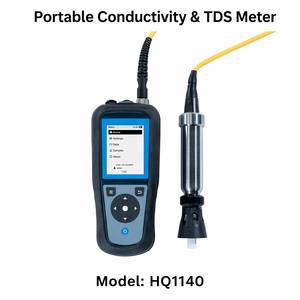 Medidor de Conductividad Portátil HQ1140, Analizador de Salinidad y Resistividad TDS, Sensor Impermeable IP67, Temperatura 0~60 - Product Image 1