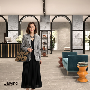 Foshan Fatong Carreaux 600x1200mm White Porcelain Tiles Marble Look Glazed Porcelain Floor Tile China Floor Tiles - Product Image 6