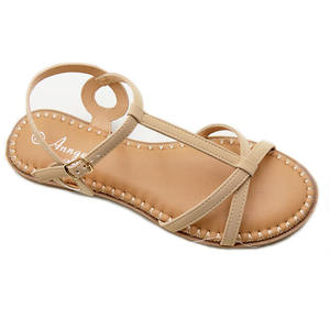 Sandales plates tendance été, nouvelle vague romaine, <span class=keywords><strong>pieds</strong></span> nus, légères, style féerique, semelles souples, sandales pour femmes - Product Image 2