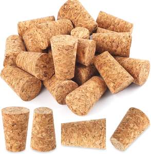 कस्टम लकड़ी के टेप वाला कोर्क प्लग कॉर्क स्टॉपर शराब की बोतल कॉर्क स्टॉपर शराब की बोतल कॉर्क स्टॉपर - Product Image 1