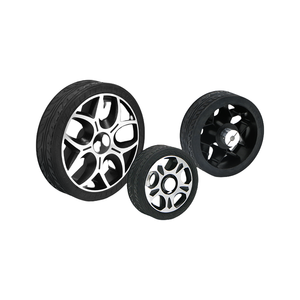 Roda Robot uji kemudi otomatis, roda karet Cartwheel roda lain ban & Aksesori - Product Image 2