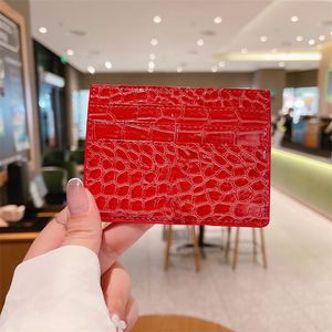 Nueva Cartera Corta de Moda para Hombre y Mujer, Tarjetero Delgado de Negocios, <span class=keywords><strong>Estuche</strong></span> Simple para Tarjetas de Crédito de Cuero Genuino, Clip para Dinero Unisex - Product Image 1