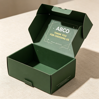 Boîtes d'expédition écologiques recyclables personnalisées pour l'emballage de vêtements et de perruques avec impression de logo sur papier ondulé, commandes personnalisées