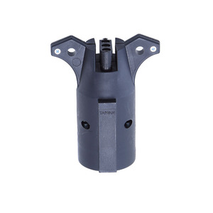 Multifuncional impermeable 12-24V 7 vías Hoja 4 vías plano remolque enchufe adaptador nueva condición accesorios de plástico - Product Image 5