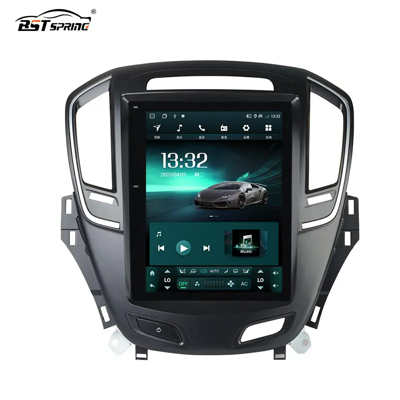 Автомобильная Мультимедийная система, экран 10,4 дюйма, Android, радио, для Opel Insignia Buick Regal 2014, с GPS-навигацией, Wi-Fi, BT