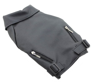 Venta caliente de invierno de lujo para mascotas chaqueta de cuero Elegante <span class=keywords><strong>ropa</strong></span> para mascotas - Product Image 1