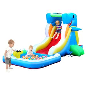 Outdoor Bouncing Castle for Kids Trampoline Inflatable House Water <b>Slide</b> NBHL-059 Backyard Home Used Kids Toys Inflatable Bounci - Product Image 6