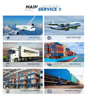 Expédition de fret maritime bon marché de 20 pieds et 40 pieds depuis la Chine Transitaire international pour les produits FCL vers l'Afrique du Sud