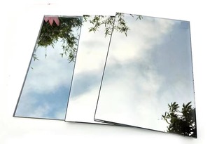 Espejo unidireccional de vidrio de privacidad para sala de observación sala de interrogación cortina decoración de pared uso al aire libre - Product Image 2