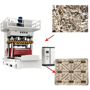 Machine à bois comprimé Machine à compression de palettes en bois de palette Hdf pressée Machine à presser les palettes à vendre - Product Image 1