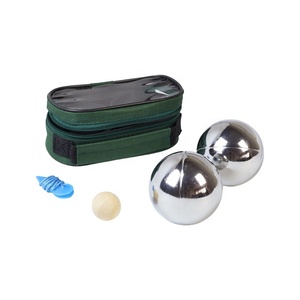 Meilleure Vente ZQURE Ensemble <span class=keywords><strong>de</strong></span> 2 <span class=keywords><strong>Boules</strong></span> <span class=keywords><strong>de</strong></span> <span class=keywords><strong>Pétanque</strong></span> Anti-Rouille pour Jeux Traditionnels <span class=keywords><strong>de</strong></span> Jardin et <span class=keywords><strong>de</strong></span> Plage, Amusement Familial - Product Image 2