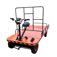 Les chariots mobiles de chariot lourd de transport de chargement de chariot avec 4 roues pour la charge électrique portent le chariot