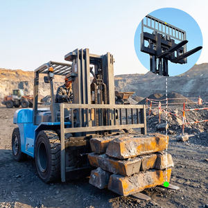 Montacargas de Servicio Pesado con Certificación CE, Montacargas Diésel de <span class=keywords><strong>8</strong></span> Toneladas para Logística de Almacén - Product Image 1