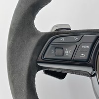 Style fibre de carbone, design sportif pour le volant de voiture, remplacez le modèle ancien par le nouveau pour Audi A8 A5 A4
