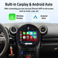 Autoradio Android 11,7 pouces pour BMW Mini F56/F60/R56/R60 2004-2023, écran partagé, DSP intégré, navigation GPS tactile, garantie 1 an