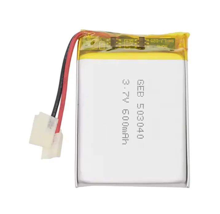Geb 3.7V 600mAh lithium ion có thể sạc lại pin với dung lượng lưu trữ cho thẻ thông minh