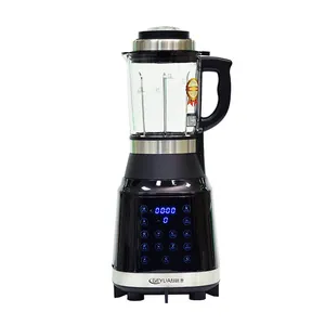 High speed blender 1.75 liters glass jar commercial food blender sauce soup blender blending touch pad with CB certificate