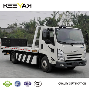Camion de remorquage JMC pour le transport de véhicules accidentés de 5 tonnes, camion de remorquage à plateau plat 4x2, camion de remorquage à roues, fabrication chinoise, prix élevé - Product Image 5