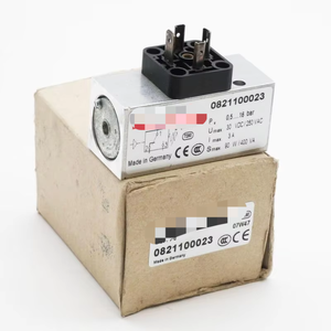 0821100023 0,5... 16bar 30 VDC/250 VAC 3A Interruptor de presión Nuevo Original Listo Stock Automatización industrial PAC PLC dedicado - Product Image 1