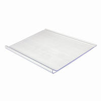 Usine personnalisée Durable Transparent PVC prix étagère étiquette UPC billet canal porte-étiquette bande adhésive bande de données pour étagères
