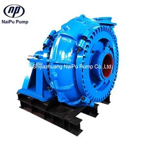 Bomba de alta y baja presión 14/12G(T)-G de 4-100HP con motor diésel, de uso pesado, personalizable, OEM, para aguas residuales, lodo, grava y arena, de fábrica con 30 años de experiencia - Product Image 2