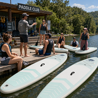 Planche à pagaie gonflable de 10'6 pour adultes et jeunes avec accessoires complets