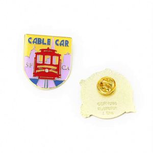 Pins de Solapa Personalizados con Logotipo de Clubes de Fútbol Europeos, Metalizados con Técnica de Plateado, OEM, para Equipos de Fútbol - Product Image 3
