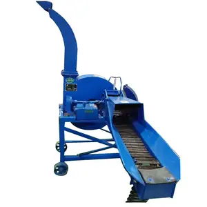 Silage Forage Chopper Animal Chaff Cutter Grass Line Pet Food Pellet Making for Poultry Feed Processing Machines