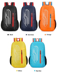 Mochila Ultraligera, Plegable, Resistente al Agua, de Poliéster, para Viajes, Campamento, Senderismo, con Impresión de Logotipo Personalizado, Letras a la Moda - Product Image 3