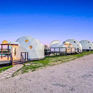 SEPI防水充气花园冰屋圆顶泡泡餐厅帐篷，晚餐露营tenda户外/