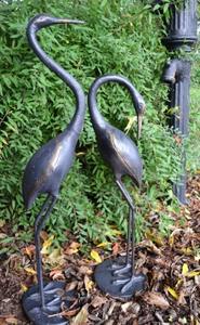 Escultura de cisne de bronce de jardín de fabricante indio para decoración de jardín de India - Product Image 3