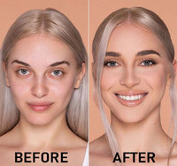 Poudre pour le visage de haute qualité OEM Logo privé finition lisse mate 22 nuances poudre de maquillage poudre pressée peau foncée poudre de réglage du visage