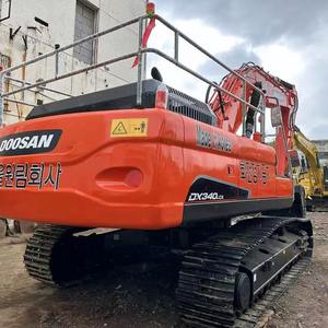 Excavatrice sur chenilles Doosan DX340 d'occasion de haute qualité DX225 DX300 avec composants de pompe à engrenages de moteur de noyau bon prix - Product Image 2