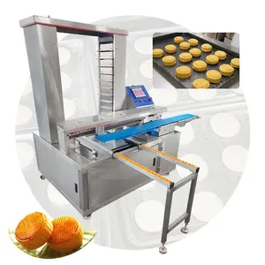 ORME Full Automatic Steamed Bun Biscuit Tray Aligning Machine Maamoul Mooncake Pan Arrange Machine