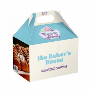 Sản xuất tùy chỉnh giấy đầu hồi hình dạng Cookie hộp đóng gói quà tặng với xử lý - Product Image 3