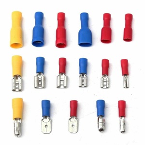 Assortiment de 120 cosses de câble pré-isolées en 18 tailles différentes pour connecteurs de câblage électrique - Product Image 2
