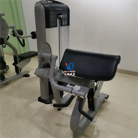 YG-6021 Machine à curls avec bras courbé à 45 degrés et sélection de charge par pignon, équipement de musculation pour l'entraînement musculaire